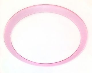 Управляемый светодиодный светильник Saturn, розовый кант