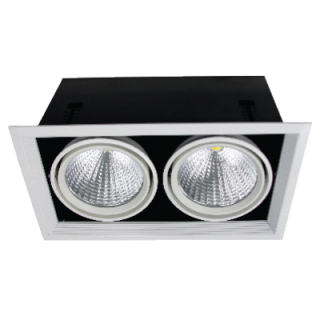 Светодиодный карданный светильник FL-LED Grille-111-3 90W