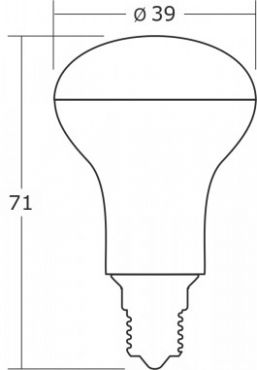 Светодиодные лампы HLB(R)03-18 с цоколем Е14 мощностью 3 Вт
