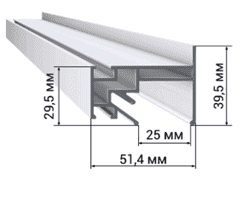 Профиль LF-PP01 «Парящий потолок»