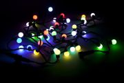 Светодиодная гирлянда LED-шарики, RGB, 5 м, диаметр 17 мм, 40led