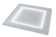 Светодиодный светильник "Офис Премиум", 28 Вт, колотый лед, включен